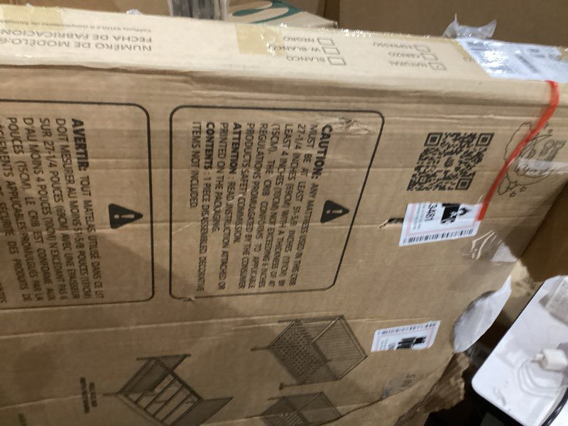 Condition photo showing New/Like New for Dream On Me Synergy 5-In-1 Convertible Crib In Natural, Greenguard Gold Certified
