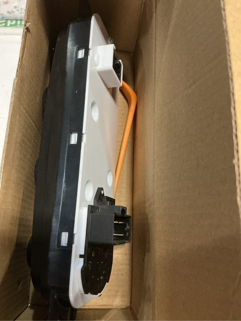 Condition photo showing As Is for 599-212 HVAC Climate Control Module Compatible with 2001-2004 Dodge Dakota 2002-2005 Dodge Ram 1500 2500 3500, AC Control Module Panel with Rear Window Defogger Replaces 55055905AA