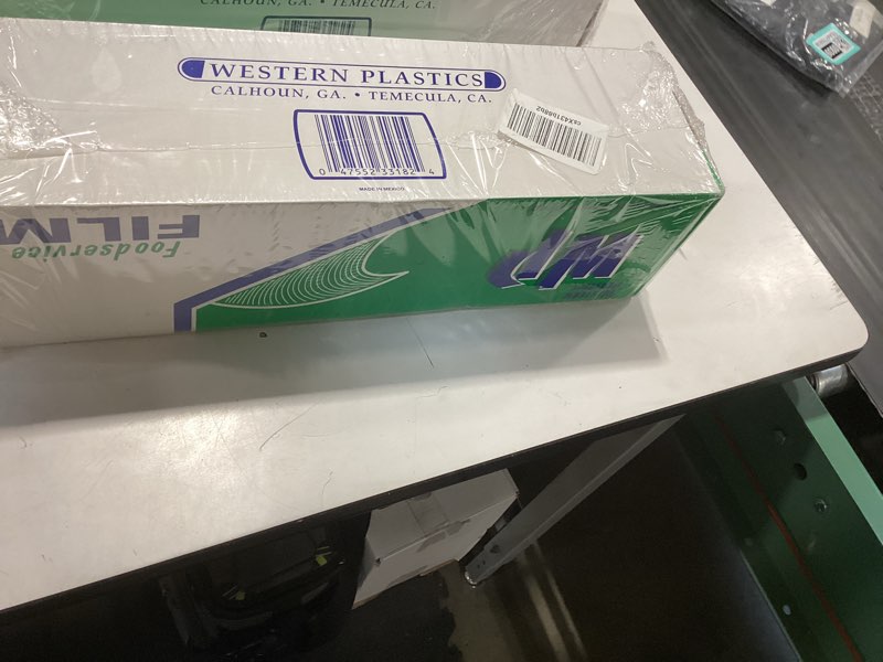 Condition photo showing Good Condition for food service slide cutter, clear film