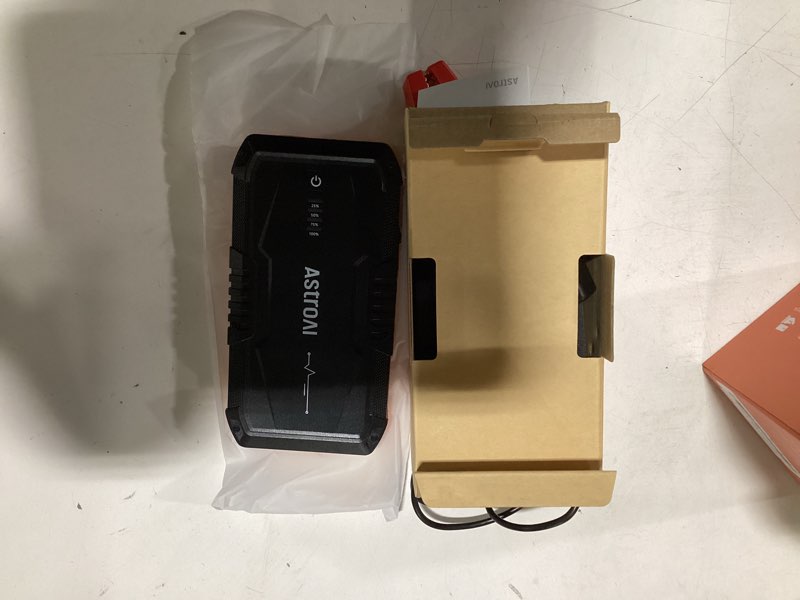 Condition photo showing New/Like New for AstroAI S8 Ultra 4000A Car Jump Starter, Jump Box up to All Gas Engines & 12L Diesel, 12V Portable Power Bank with USB/Type-C Ports, 3 Modes LED Flashlight, Auto Battery Booster with Jumper Cable 4000A-Orange