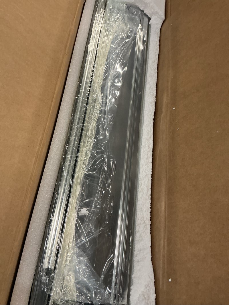 Condition photo showing Good Condition for Movo Medicine Cabinet with Mirror, 24 Inch x 30 Inch Aluminum Mirror Cabinet with Single Door, Bathroom Medicine Cabinet, Surface Mount or Recess Installation 24 Inch(w) X 30 Inch(h) Single Door Silver( 24in X 30in)