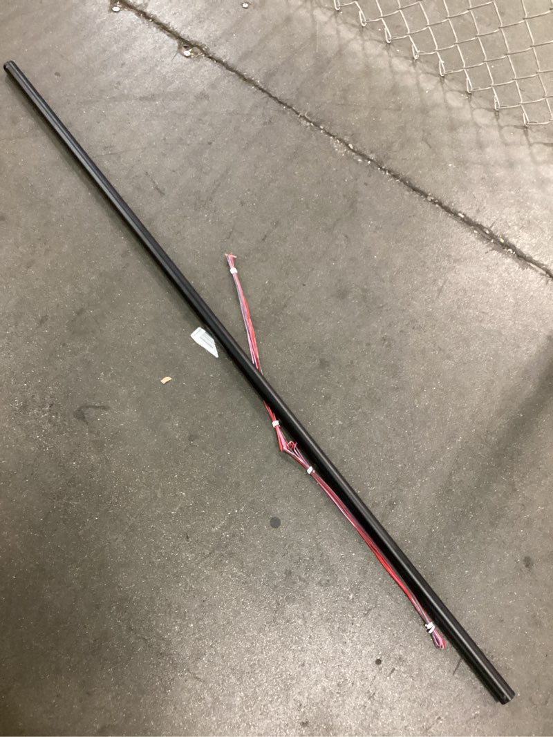 Condition photo showing Good Condition for 60 INCH Ceiling Fan Downrod With Extended Wires,1 inch Outside Diameter, Extension Rod Only Ceiling Fans Compatible, Not Threaded(Black)