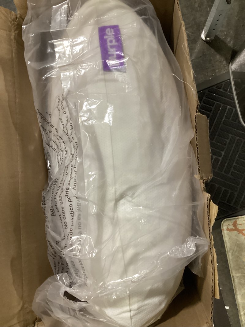 Condition photo showing Good Condition for purple harmony pillow – talalay latex foam cooling pillow for combo or side sleepers, 360º hex gelflex grid for no-pressure support and luxurious weightless feel - standard, medium feel, med height