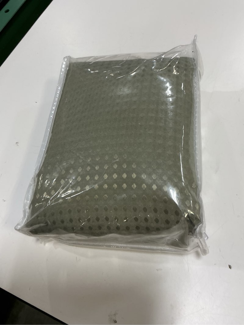 Condition photo showing New/Like New for pangsinne 72 x 84 shower curtain waterproof fabric shower curtain waffle weave heavy duty shower curtain set for bathroom, washable 256gsm modern shower curtains with 12 metal hooks, 72wx84h khaki 72"w x 84"l (pack of 1) khaki