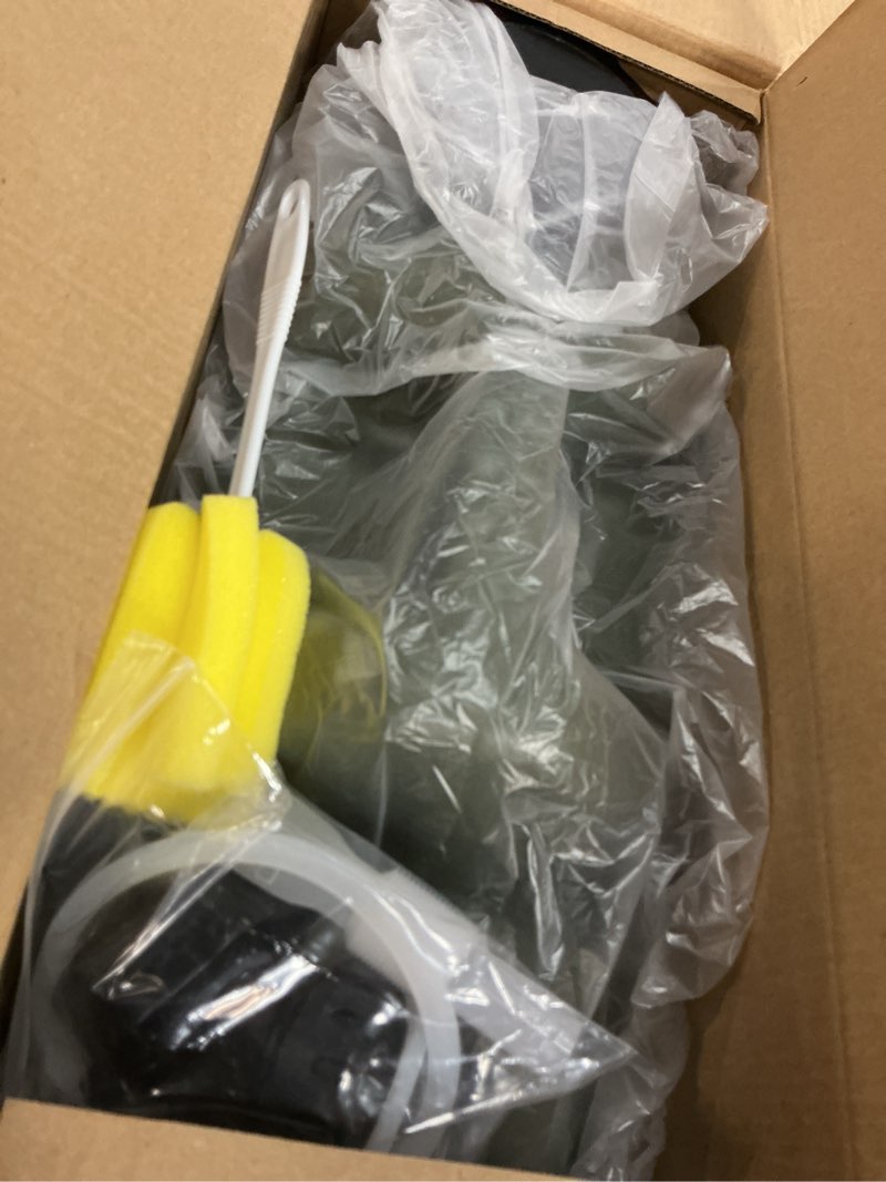 Condition photo showing Good Condition for 3.5 Gallon Water Jug(14.5x13.3x6in), Overlanding Gear Water Containers Spigot, Camping Essential Truly Leak-Proof Press Faucet Black Water Tank,BPA Free Portable Water Storage for Outdoors Hiking RV Black 3.5Gal