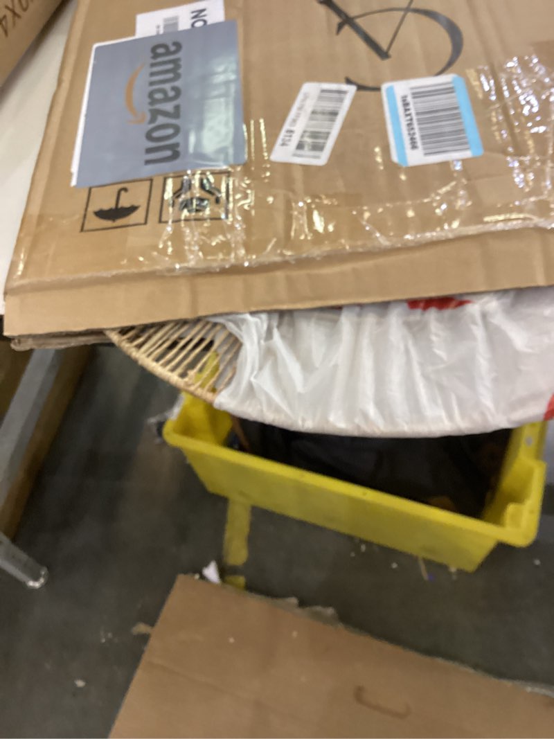 Condition photo showing Good Condition for CHI AN HOME 18 Inch Boho Wall Decor – Set of 5 Woven Jute Wall Baskets, Boho Wall Art & Decorative Basket Set, Farmhouse Wall Hanging, Handwoven Wall Plates for Living Room, Bedroom – 18", 14", 11", 8", 7" Set of 5 - Large