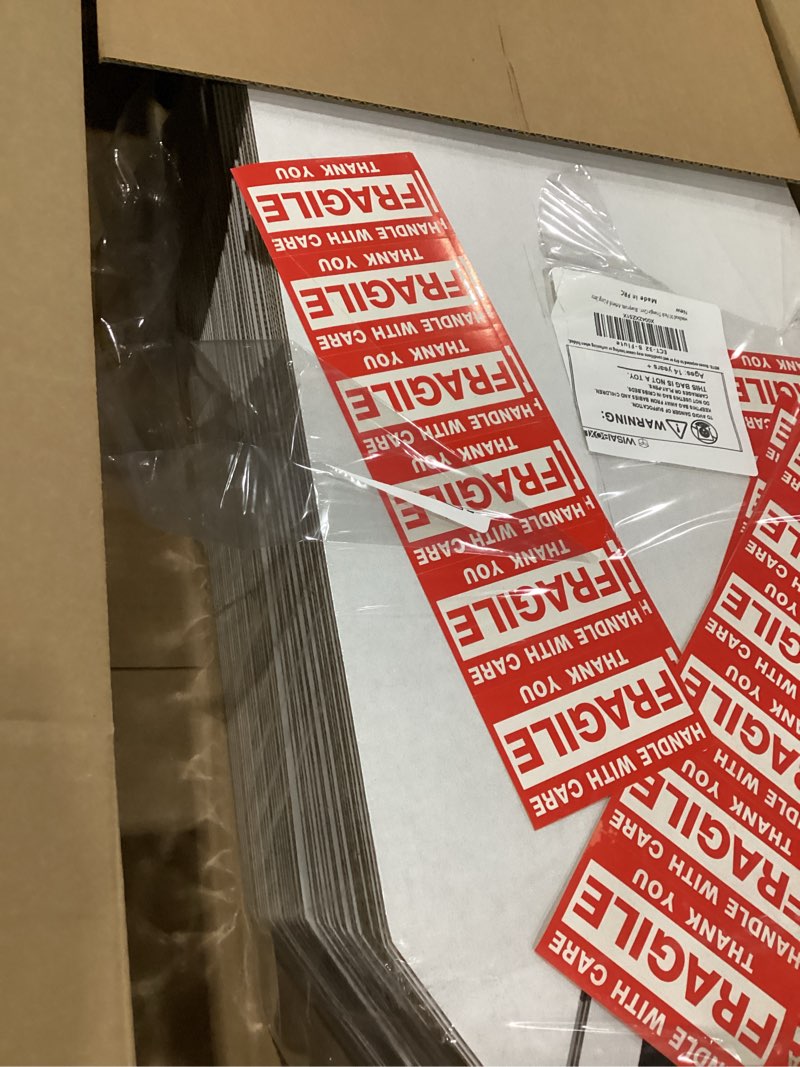Condition photo showing As Is for triangle corrugated cardboard mailing tubes, 18.25x3x3 inch | 50-pack, bulk poster tubes, for fba shipping, warehouse storage, blueprints, artwork & long items, white 18.25x3x3 inches 50