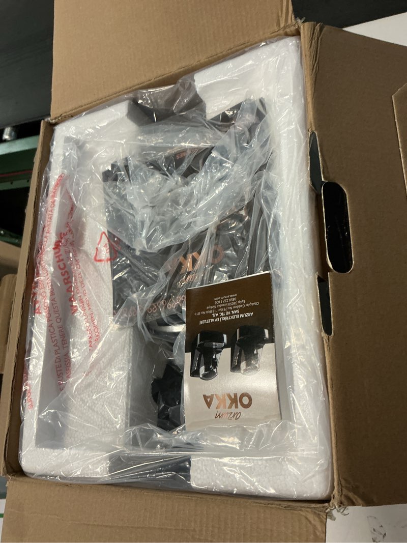 Condition photo showing item condition for ARZUM Okka Automatic Turkish Coffee Machine, Maker, USA 120V, UL, Black and Silver Medium Black