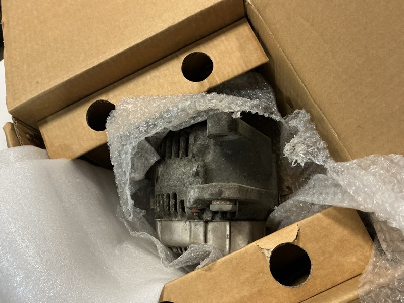 Condition photo showing As Is for Alternator Fit for Pontiac Vibe 2003-2008, Toyota Corolla 2003-2008/Celica 2000-2005/Matrix 2003-2008/MR2 Spyder 2000-2005, 1.8L #Replace 1022111900 13878 12V 80A 6-Groove Pulley Alternator