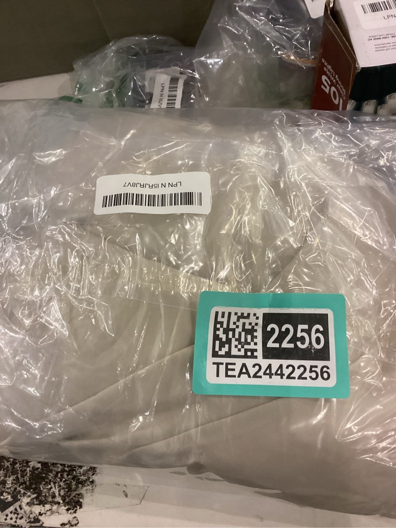 Condition photo showing New/Like New for SONIVE Queen Bed Skirt,15" Drop Pleated Dust Ruffle,Classic Tailored Easy Fit Brushed Microfiber Skirts Hotel Quality Shrinkage & Fade Resistant Beige Beige Queen