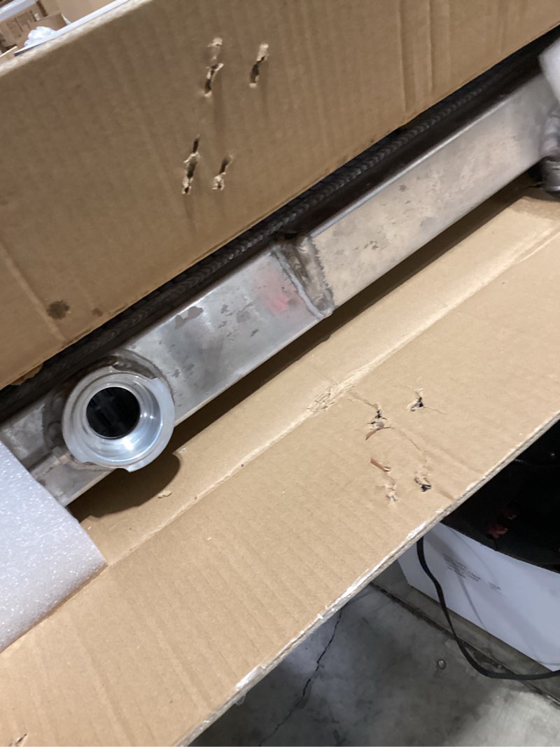 Condition photo showing Good Condition for 3 Row Aluminum Radiator Compatible with 1987-2006 Jeep Wrangler TJ YJ 2.4 2.5 4.0 4.2L silver white