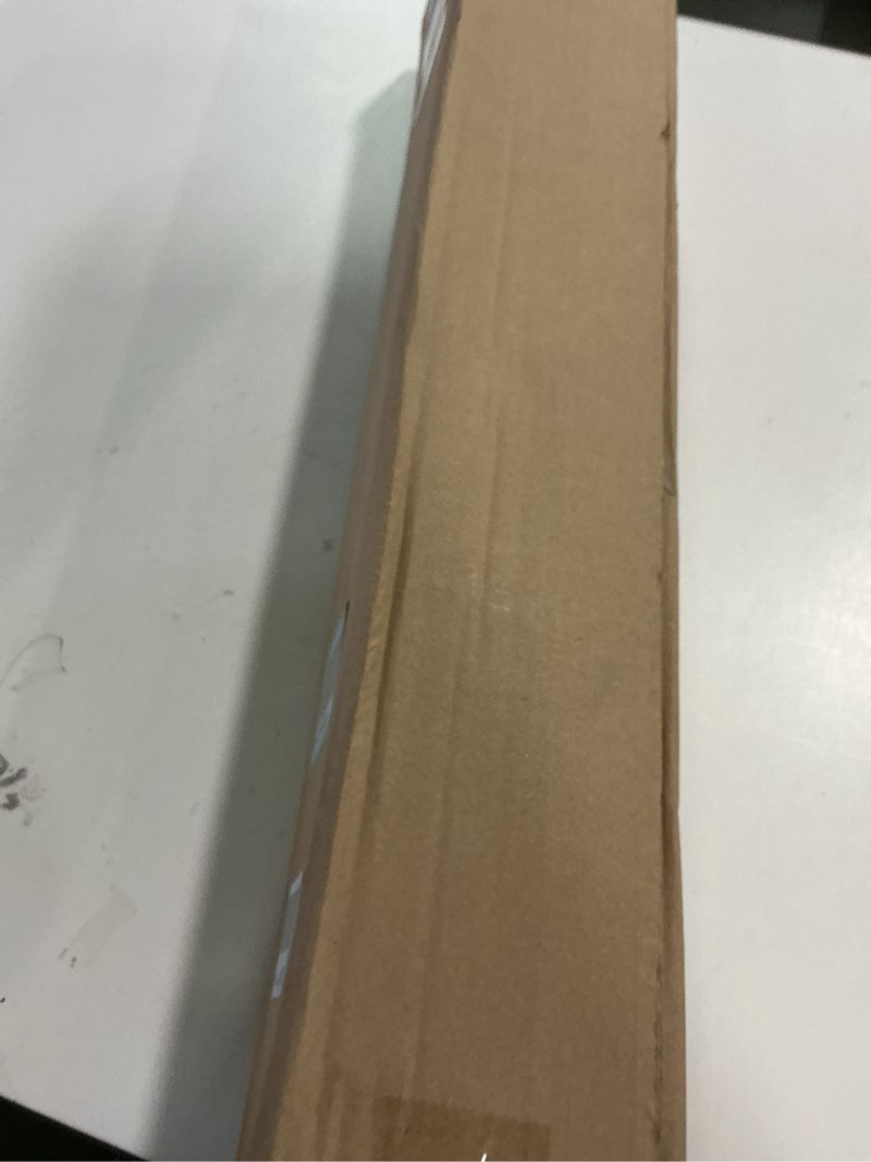 Condition photo showing New/Like New for LazBlinds No Tools No Drill Cordless Bamboo Roman Shades, Light Filtering Window Treatment, Roll Up Bamboo Blinds for Windows 26'' W x 48'' H, Eastfield Teak Light Filtering-eastfield Teak 26" W x 48" H