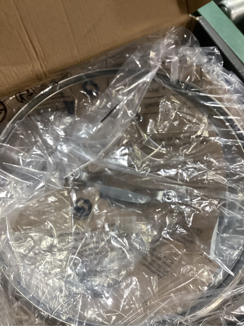 Condition photo showing New/Like New for inqibee 8.5-10-12 inch tri-ply stainless steel frying pan set with a lid,skillets,induction cooking pans,pots and pans set,dishwasher and oven safe,detachable handle. 8.5-10-12 inch with lid