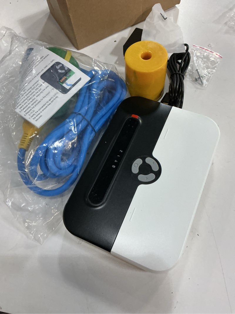 Condition photo showing Good Condition for smart wifi high water level alarm with backup battery, sump pump alarm, free app notifications, ip65, 90db siren & led flashing, for basement, septic tank, water tank, sump pit (wla-z7pro) wifi / battery / ip65