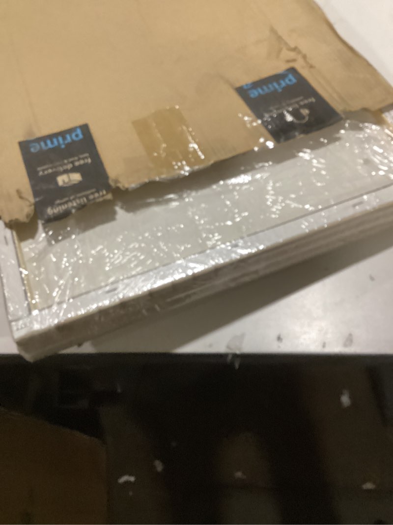 Condition photo showing New/Like New for 3Pcs Framed Beige Cream Abstract Textured Line Art Curved Canvas Wall Art Prints Posters Pictures Paintings Wall Decor for Minimalist Boho Living Room Bedroom Office Decoration Beige 16x24 Framed