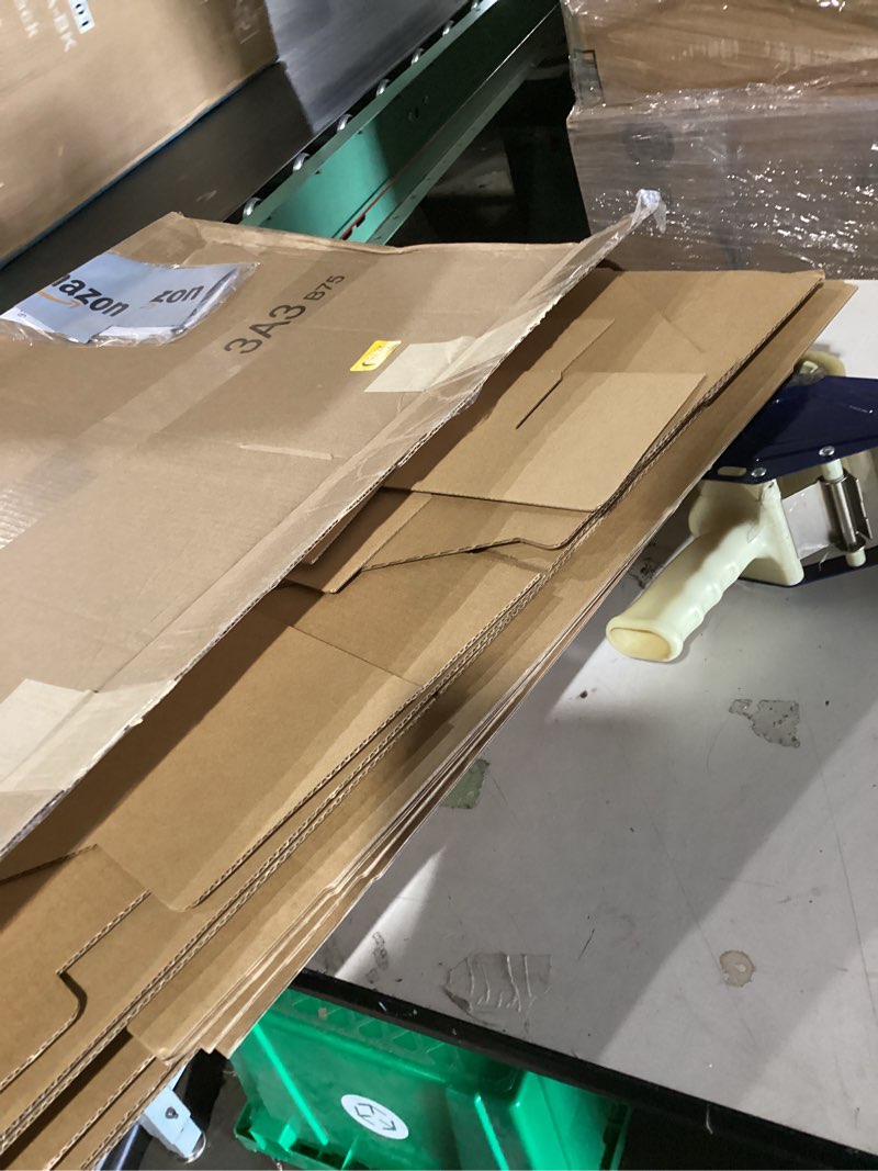Condition photo showing New/Like New for motimind 4 pack mug moving boxes with divider kits 17 x 13 x 6 inch mug kitchen moving boxes with handle packing box for glassware mug kraft paper color