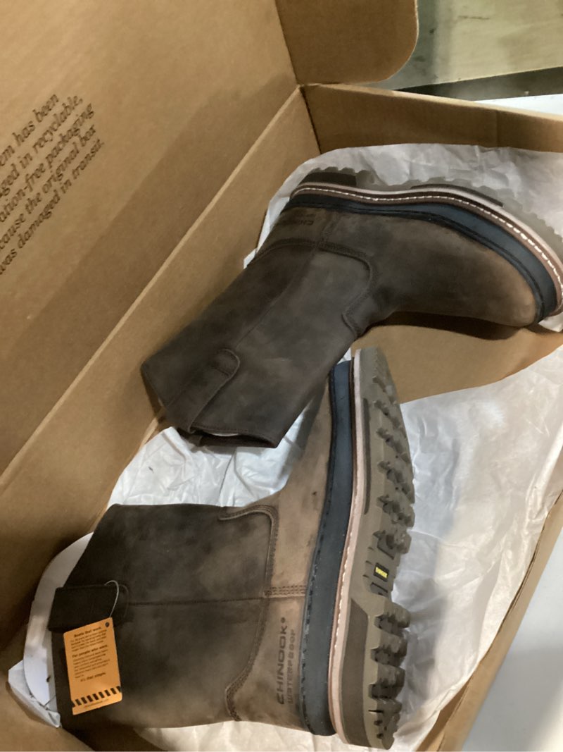 Condition photo showing New/Like New for chinook footwear waterproof rancher (9.6)