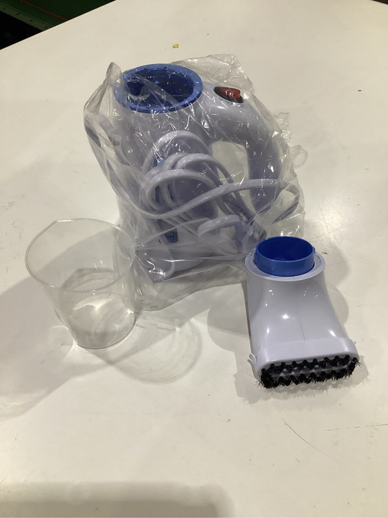 Condition photo showing Good Condition for OGHom Steamer for Clothes, Handheld Clothing Steamer for Garment, 240ml Big Capacity 700W Portable Travel Steam Iron (Blue)