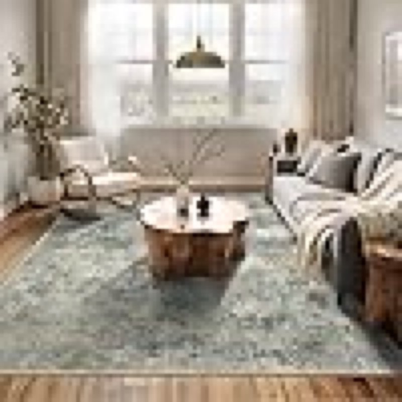 BEIMO Area Rugs 16x13 for Living Room Bedroom, Modern Abstract Machine Washable Rug, Large Soft Low Pile Floor Carpet with Non Slip Backing for Dining Room
