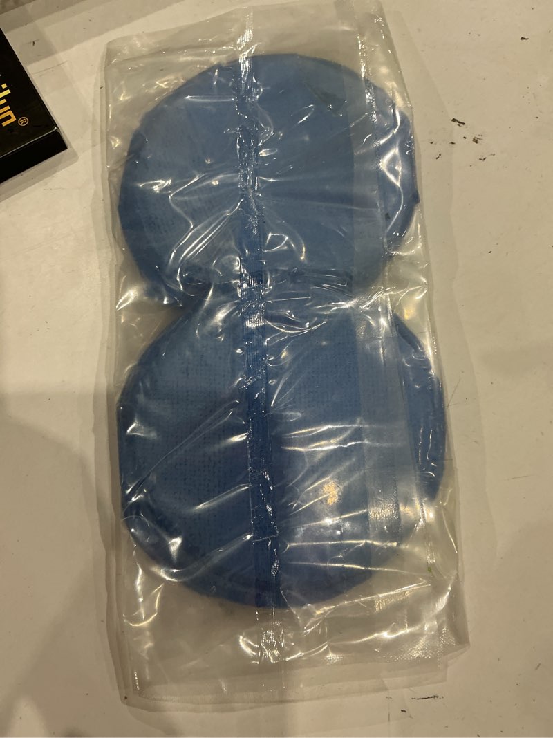 Condition photo showing Good Condition for yaiozhs 6pcs wax applicator pads, 5" microfiber applicator pad with finger pocket, foam buffing pad 