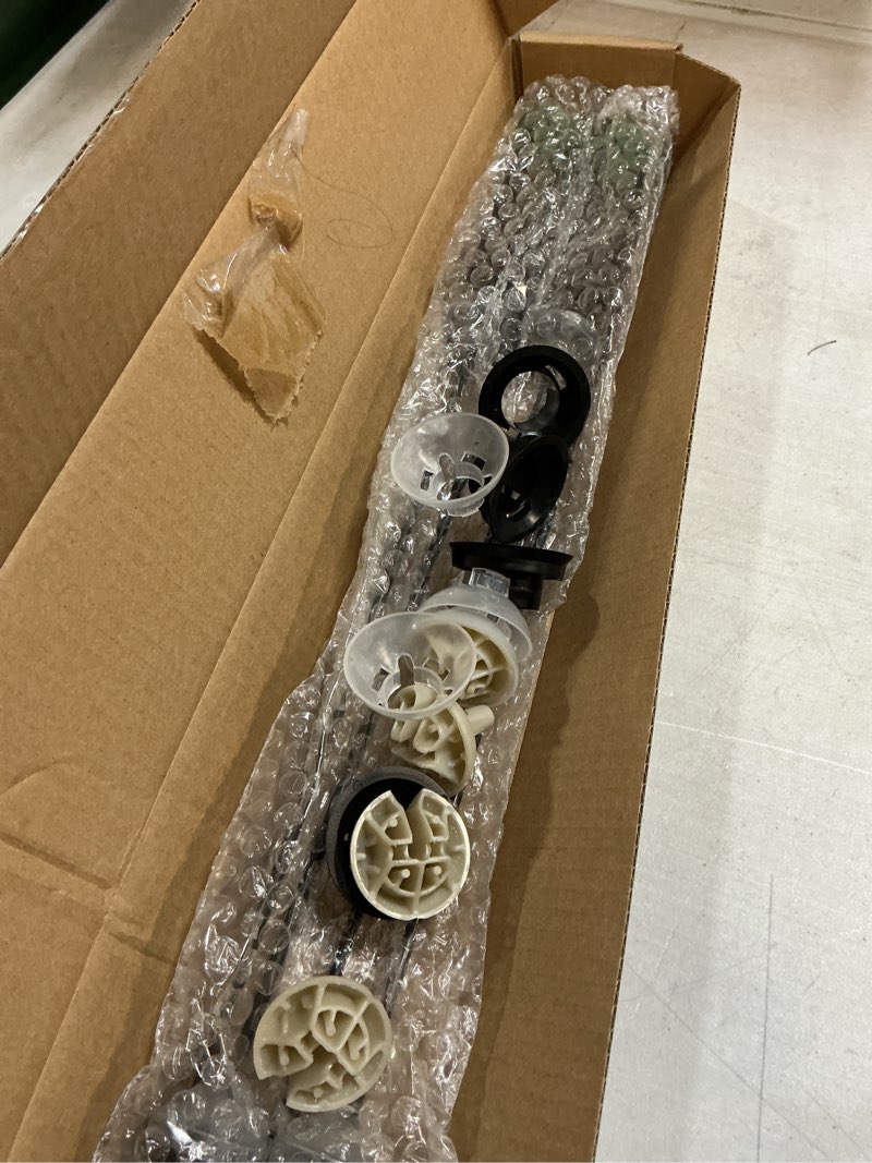 Condition photo showing As Is for ?Upgraded?Sets 4Pcs W11130362 Washer Suspension Rod Kit fit WTW5000DW WTW5010LW MVW4505MW 11022352510 Replaces For Whirlpool Kenmore Crosley 11025132410 11025132411 11025132412 Washer | 23.3in