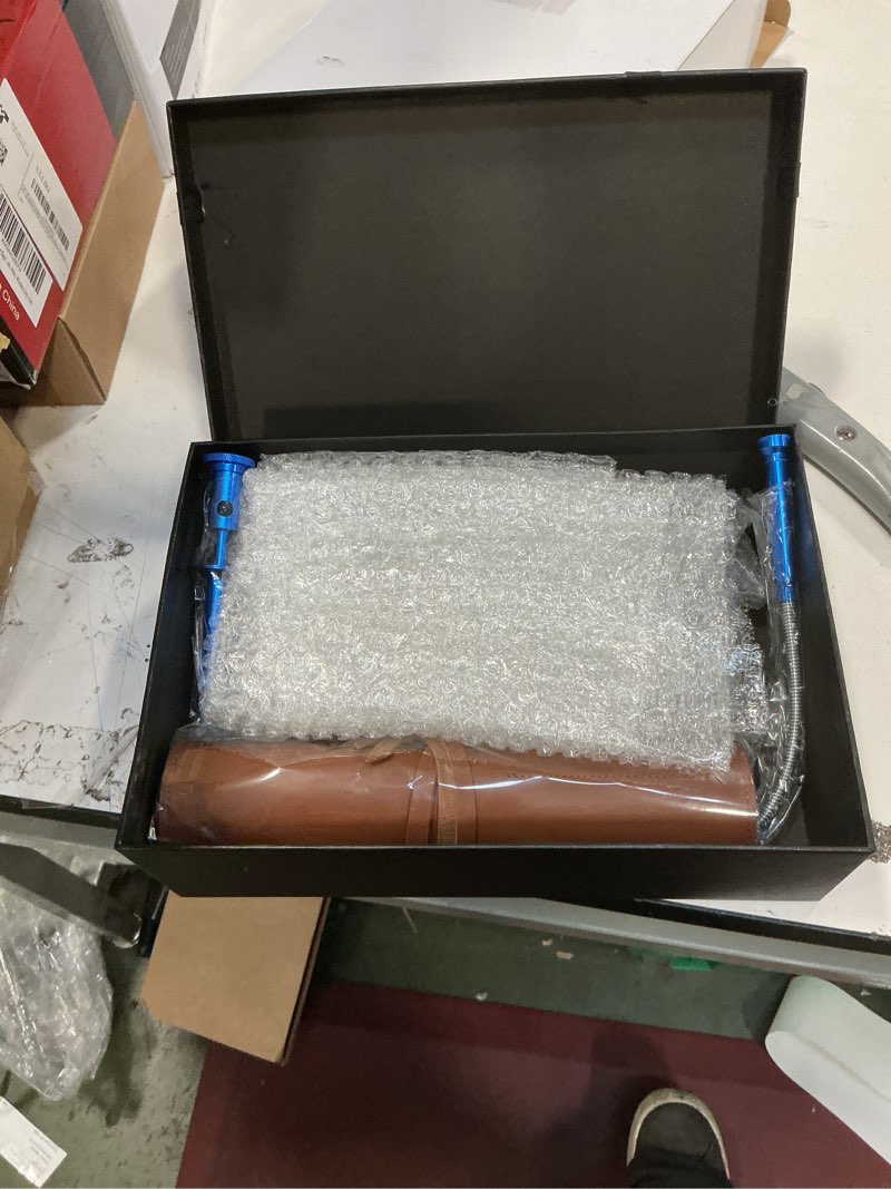 Condition photo showing New/Like New for Tandefio Christmas Stocking Stuffers for Men 7 in 1 Multitool Pen Multifunctional Tool Magnetic Pick up Set Measuring Tape with Box Birthday Gifts for Dad Adults Teens