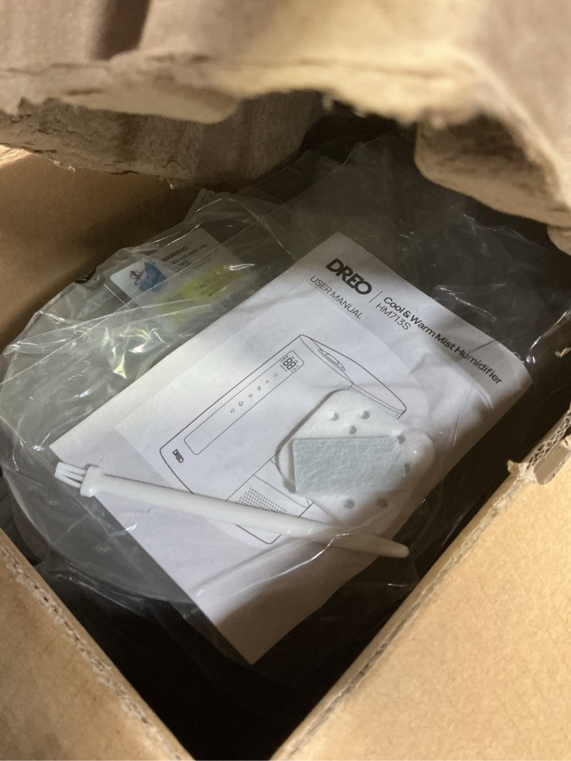 Condition photo showing Good Condition for Dreo 6L Humidifiers for Bedroom, Smart Warm & Cool Mist for Large Room, 60Hr Quiet Runtime for Baby, Plant, Humidity Sensor, Indicator Light, 12H Timer, Google/Alexa, HM713S Silver