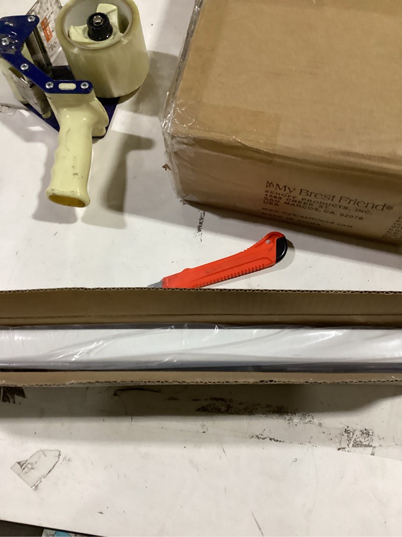 Condition photo showing Good Condition for lazblinds upgraded top down bottom up (tdbu) honeycomb blinds, no drill no tools easy install cordless cellular shades for windows 20" w x 48" h, white - light filtering light filtering - white 20"w x 48"h