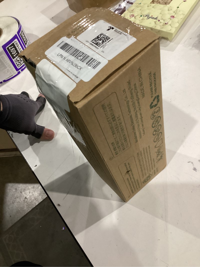 Condition photo showing As Is for Deepsoon Heating Pad,Electric Heating Pads for Back,Neck,Abdomen,Moist Heating Pad for Shoulder,Knee,Arms,Legs,Dry/Moist Heat & Auto Shut Off,Christmas Gifts for Men and Women,Light Gray,24x12 Inch Light Gray 24x12 Inch