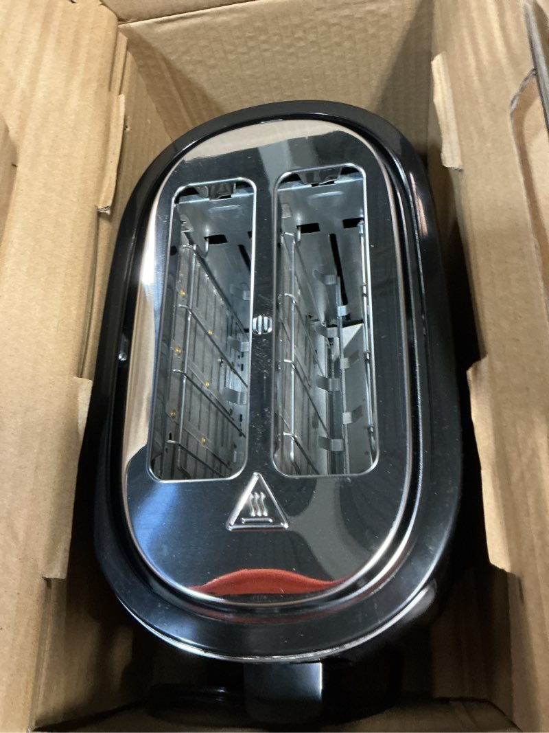 Condition photo showing Good Condition for Hamilton Beach 2 Slice Extra Wide Slot Toaster with Bagel & Defrost Settings, Shade Selector with 7 Browning Levels, Toast Boost, Auto Shutoff, Black & Stainless Steel (22633) 2 Slices