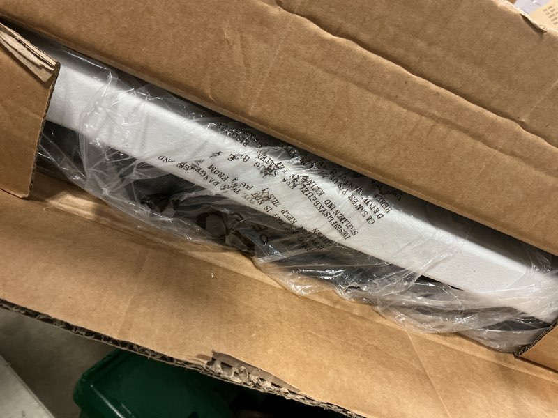 Condition photo showing Good Condition for lifetime 30" personal folding tray table, white granite, 28241