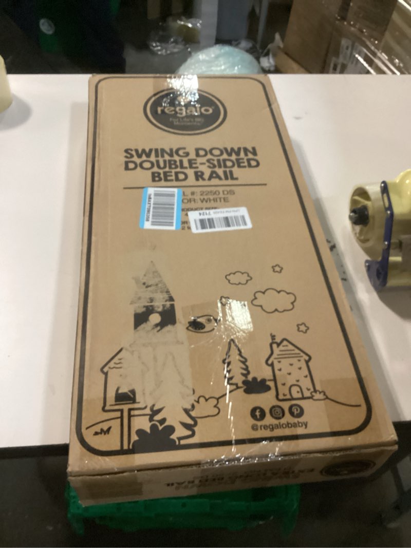 Condition photo showing Good Condition for Regalo Swing Down Double Sided Bed Rail Guard, with Reinforced Anchor Safety System(Pack of 2) 43 Inch (2 Pack)