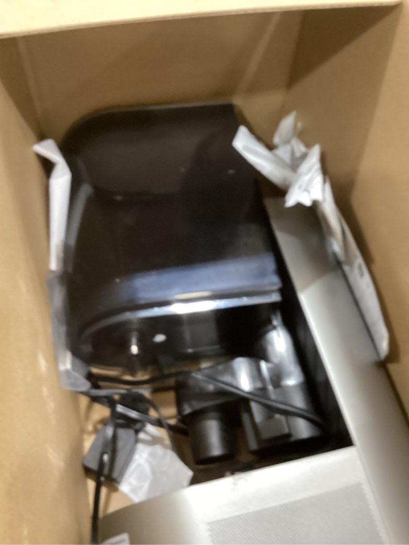 Condition photo showing As Is for DREO 6L Humidifiers for Bedroom, Smart Warm & Cool Mist for Large Room, 60Hr Quiet Runtime for Baby, Plant, Humidity Sensor, Indicator Light, 12H Timer, Google/Alexa, HM713S Silver