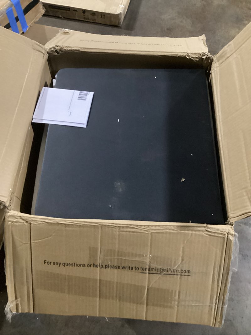 Condition photo showing As Is for Tenamic Biometric Fingerprint Safe Box 0.85 Cubic Feet Fireproof Waterproof Safe Box with Induction Light and Leather, Solid Alloy Steel Office Hotel Home Cabinet Safe, Black 0.85 cuft