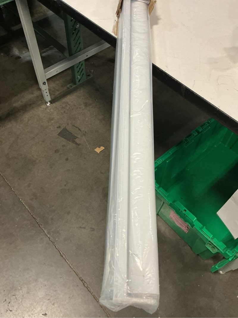 Condition photo showing New/Like New for chrisdowa cordless blackout roller shades for windows, thermal insulated uv protection pull down shades, total blackout window blinds for home, office, bedroom, door (48" w x 72" h, white) 48"w x 72"h white