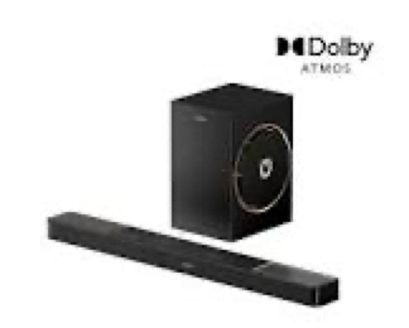 Condition photo showing Good Condition for skywave f40 boom 31.50in. 5.1.2 channel, bluetooth5.4 soundbar with subwoofer,remote,dolby atmos, surround sound system