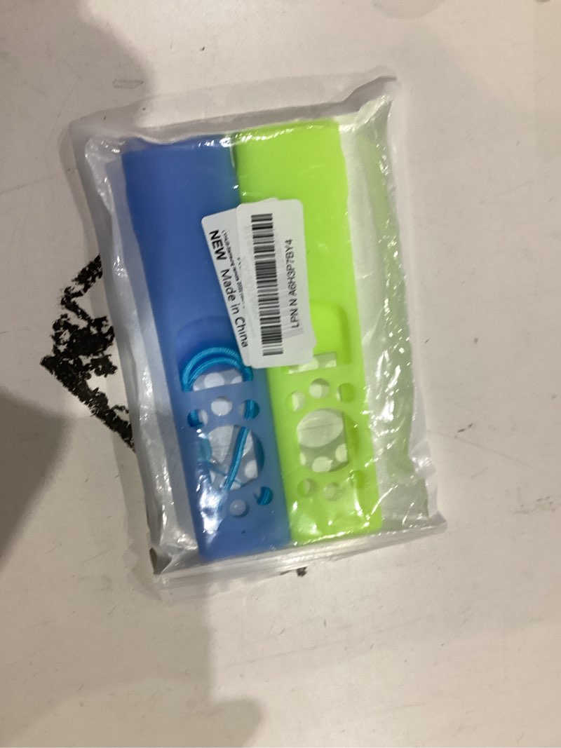 Condition photo showing Good Condition for samsung silicone case for smart tv remote control - solar cell, anti-slip sleeve (glow green + glow blue) glow green+glow blue