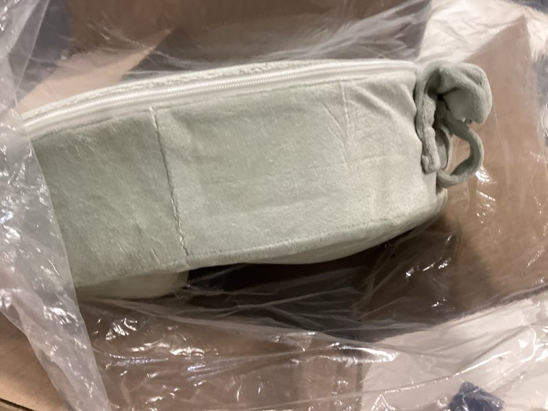 Condition photo showing Good Condition for my brest friend super deluxe nursing pillow - enhanced comfort & ergonomic breastfeeding pillow for ultimate support for mom & baby - adjustable and with handy side pocket, platinum