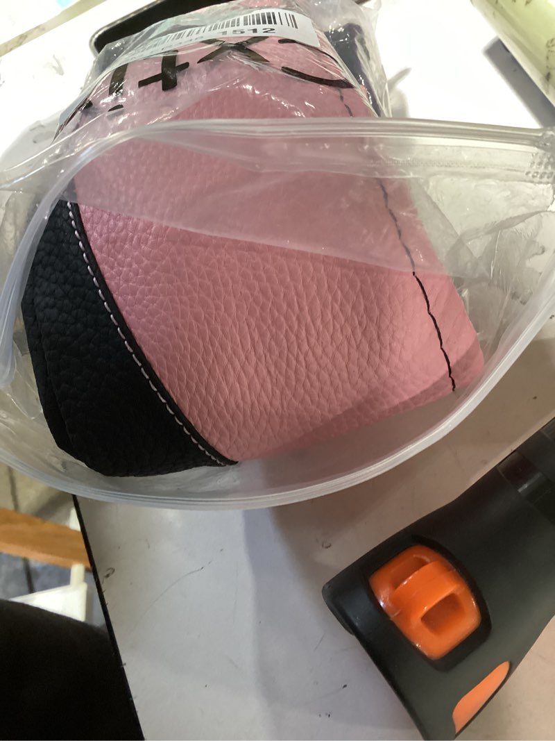 Condition photo showing Good Condition for cxtiy steering wheel cover for women leather universal steering wheel covers for car 15 inch (pink)