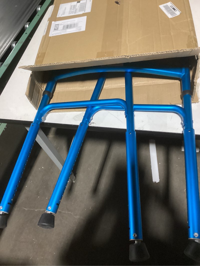 Condition photo showing Good Condition for Stair Climbing Walker and Lightweight Walking Aids for Seniors?Foldable and Adjustable Walking Cane?Easy Stair Assistance and Mobility Solutions?FitS 59-72 Inches?220lbs (Blue)