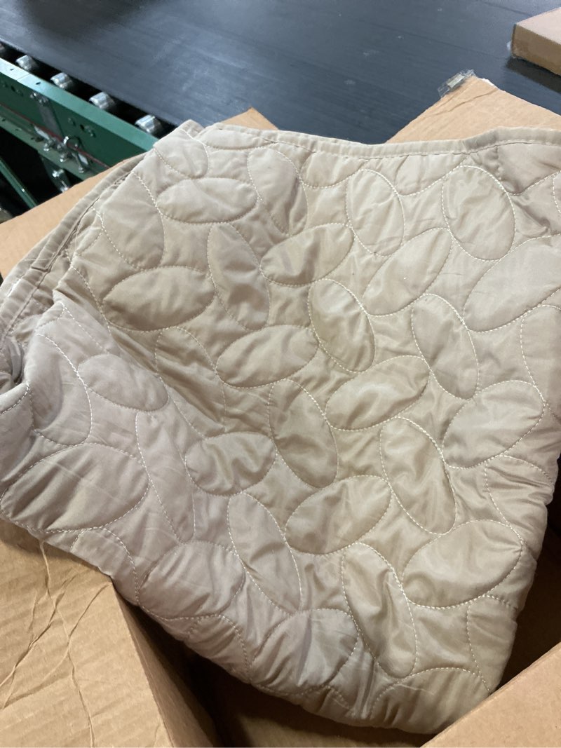 Condition photo showing Good Condition for ameritex pet bed cover dog bed blanket for sofa and furniture waterproof new pattern design (30x70 inch, beige) 30x70 inch (pack of 1) beige