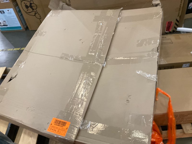 Condition photo showing As Is for VIZ-PRO Large Magnetic Dry Erase White Board for Wall, 48 X 48 inches, Pack of 2, 4' x 4' Aluminum Framed Whiteboard with Marker Tray for School Office Home 2 Pack 48 X 48 Inches