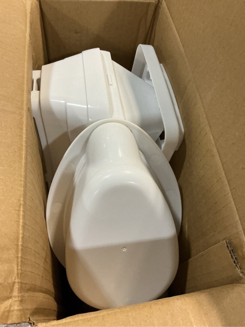 Condition photo showing As Is for summer infant by ingenuity my size potty pro in white, toddler potty training toilet, lifelike flushing sound, for ages 18 months+, up to 50 pounds