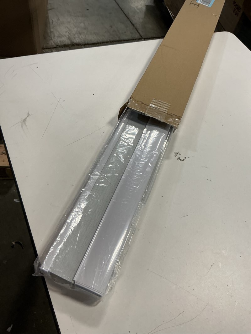 Condition photo showing Good Condition for no drill cellular shades for indoor windows, thermal insulating & noise reducing honeycomb blinds, free stop cordless blackout shades, white, 45" w x 64" h 45"w x 64"h white(blackout)