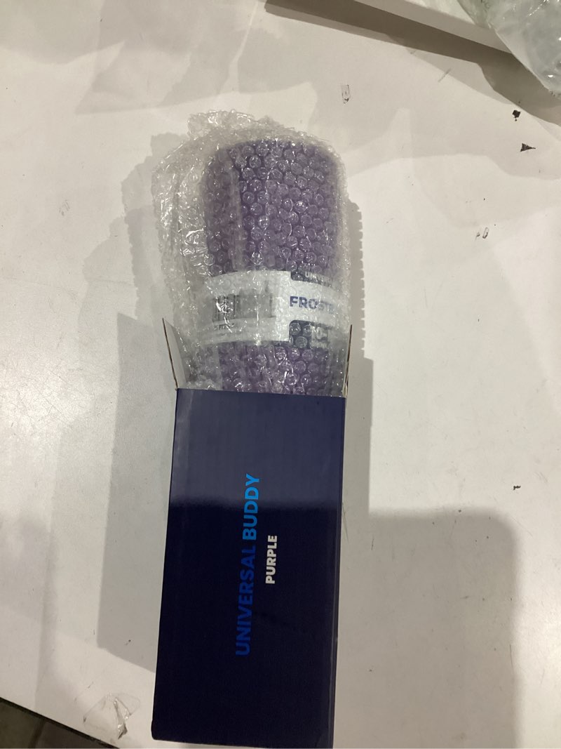 Condition photo showing Good Condition for Frost Buddy Universal Buddy Can Cooler - Fits All - For Regular 12 & 16 oz or Slim-Size Bottles - Insulated Double-Walled Stainless Steel (Purple)