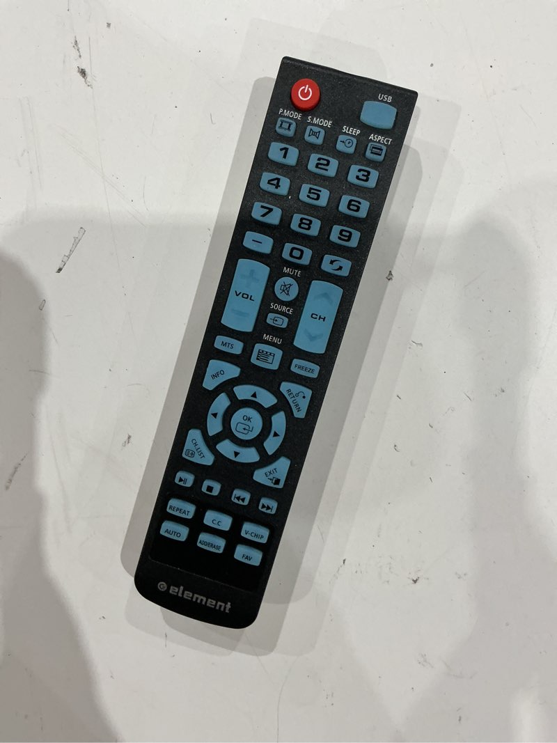 Condition photo showing Good Condition for remote control replacement for element tv elefw195 eleft222 elefw247 elefw248 elefw328 eleft407 elefw504 elefw505 eleft506 elefw581