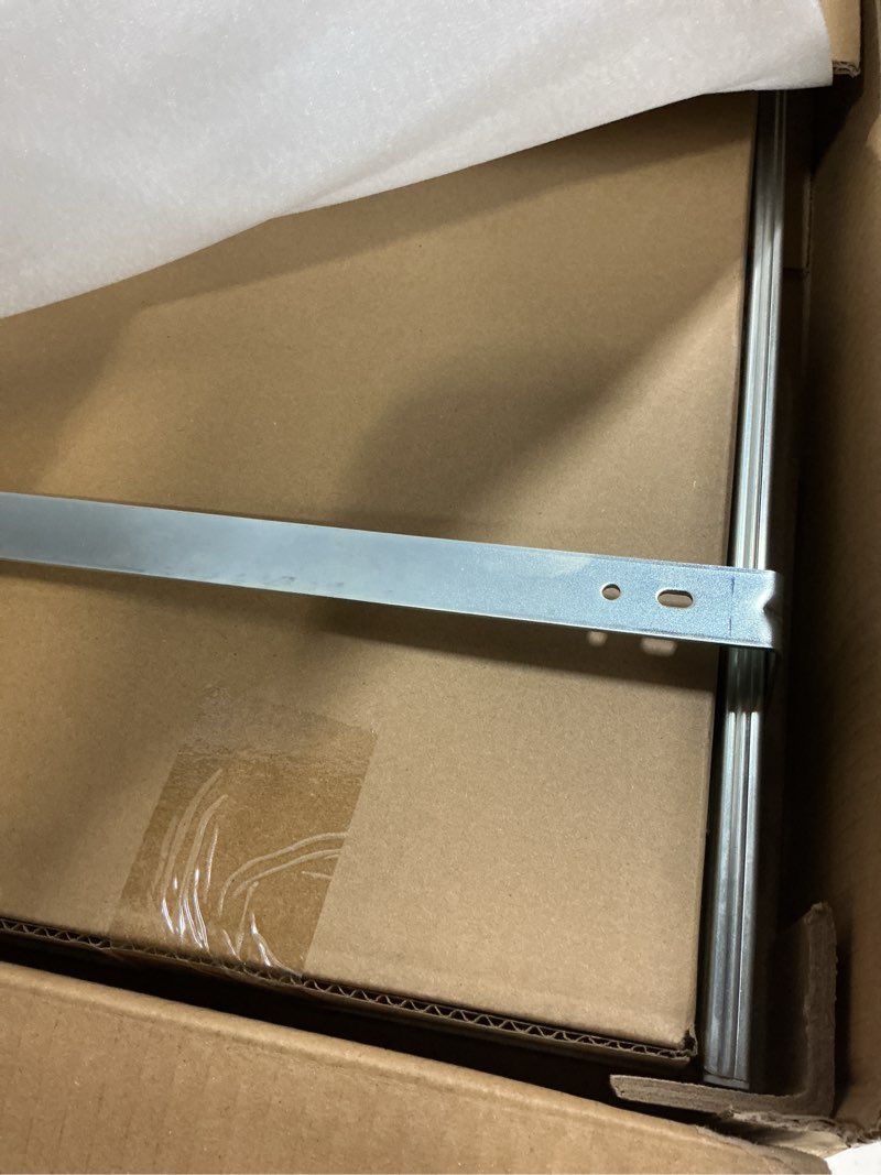 Condition photo showing Good Condition for Pull Out Cabinet Organizer 18" W X 22" D, Slide Out Drawers For Kitchen Organizers and Storage, Pull Out Drawers For Cabinets Capacity Heavy Duty Caddy, Cabinet Shelves Wood Chrome, Pantry Storage 1 Tier 18''W×22''D