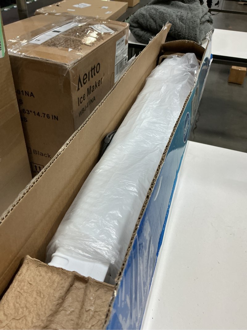 Condition photo showing Good Condition for Comfort Zone Twin Window Fan with Remote Control, Removable Cover, Reversible, 9 inch, 3 Speed, 3 Function, Expandable, Exhaust, Airflow 8.40 ft/sec, Ideal for Home, Kitchen, Bedroom & Office, CZ310R White 3-Speed w/Remote