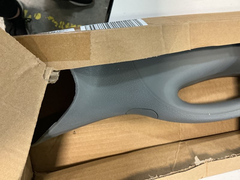 Condition photo showing Good Condition for hecasa a pillar interior trim handle driver side left compatible with 2004-2008 ford f-150 lincoln mark lt replacement for 4l3z-1503599-aab (grey) gray left hand