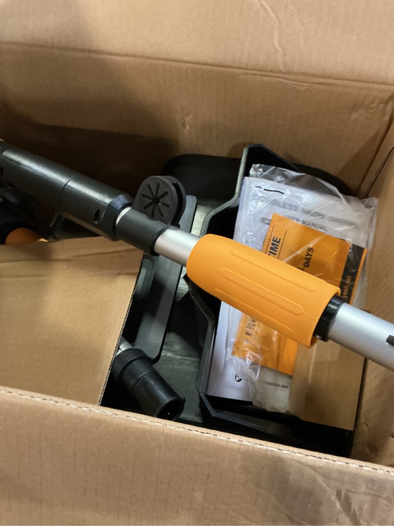 Condition photo showing Good Condition for Cordless Snow Shovel Compatible with DeWalt 20V Max Battery, 11" Electric Snow Blower w/ 20FT Max Throw & Adjustable Handle, Snow Thrower for Driveway, Deck, Patio, Steps(Tool Only) Black (Battery and charger not included)